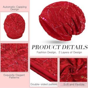 Single Red lace beanies​